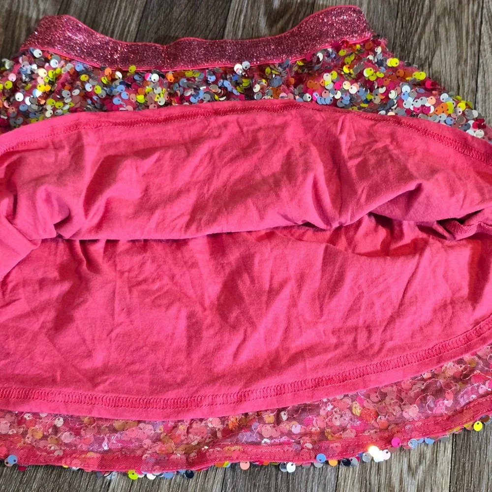 365kids from‎ Garanimals Girls Pink Sequin A-Line Skirt Size 7 Party Sparkle